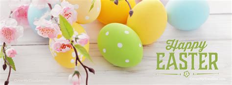 happy easter facebook cover